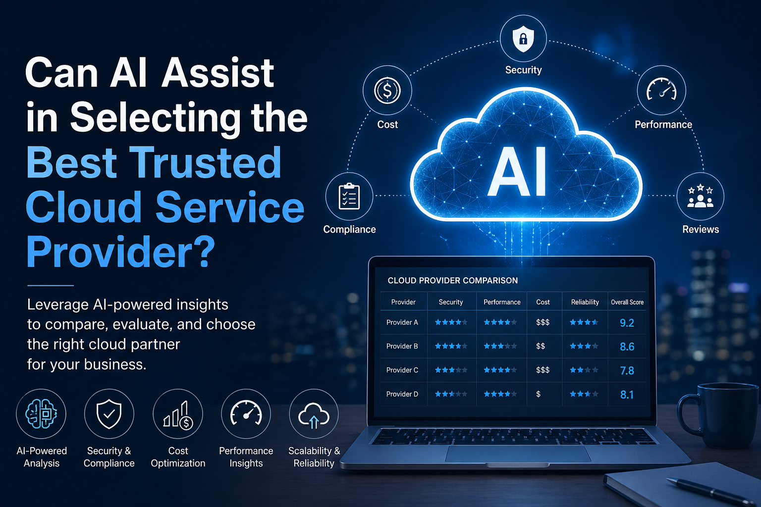 Can AI Assist in Selecting the Best Trusted Cloud Service Provider?