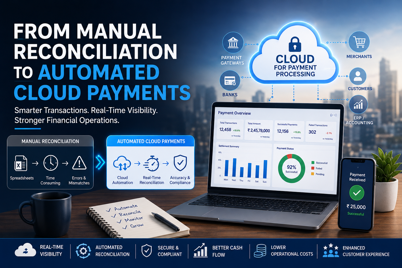 From Manual Reconciliation to Automated Cloud for payment processing 2026